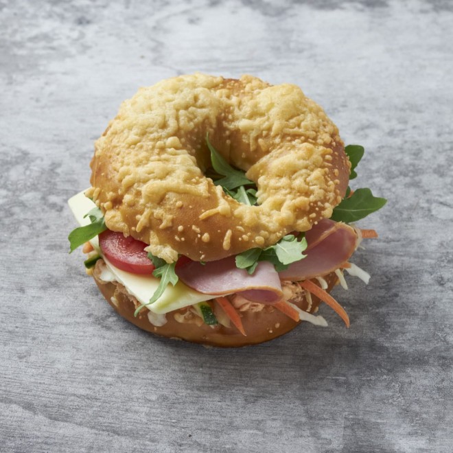 Kasebagel Gouda Schinken112