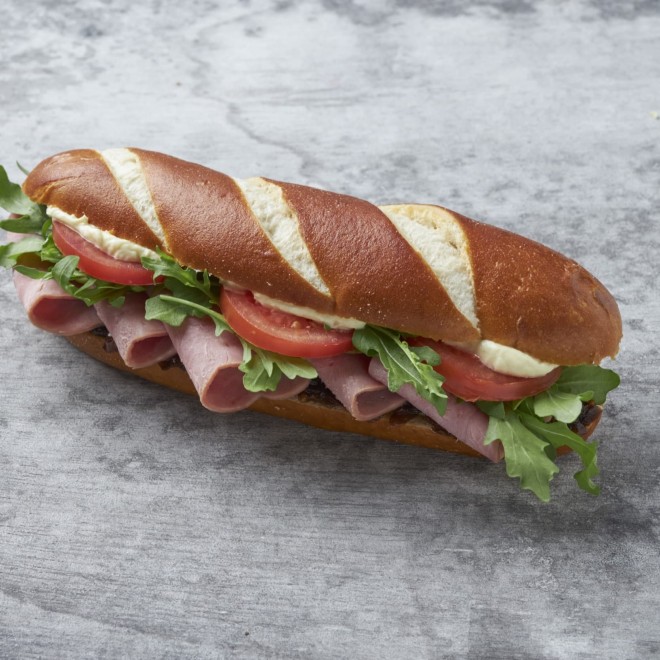 Laugenstange Schinken Rucola107