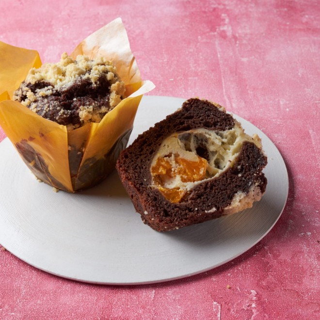 Muffin Mandarinen Kaeseschoko 144