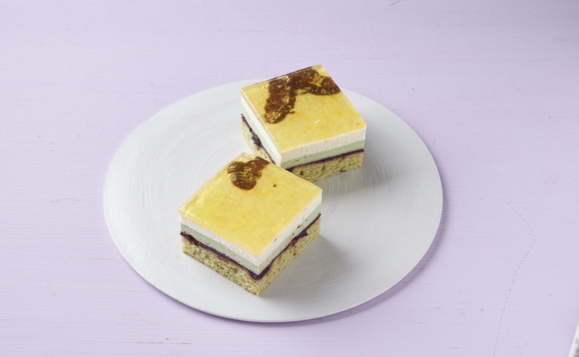 Passionsfruchtschnitte