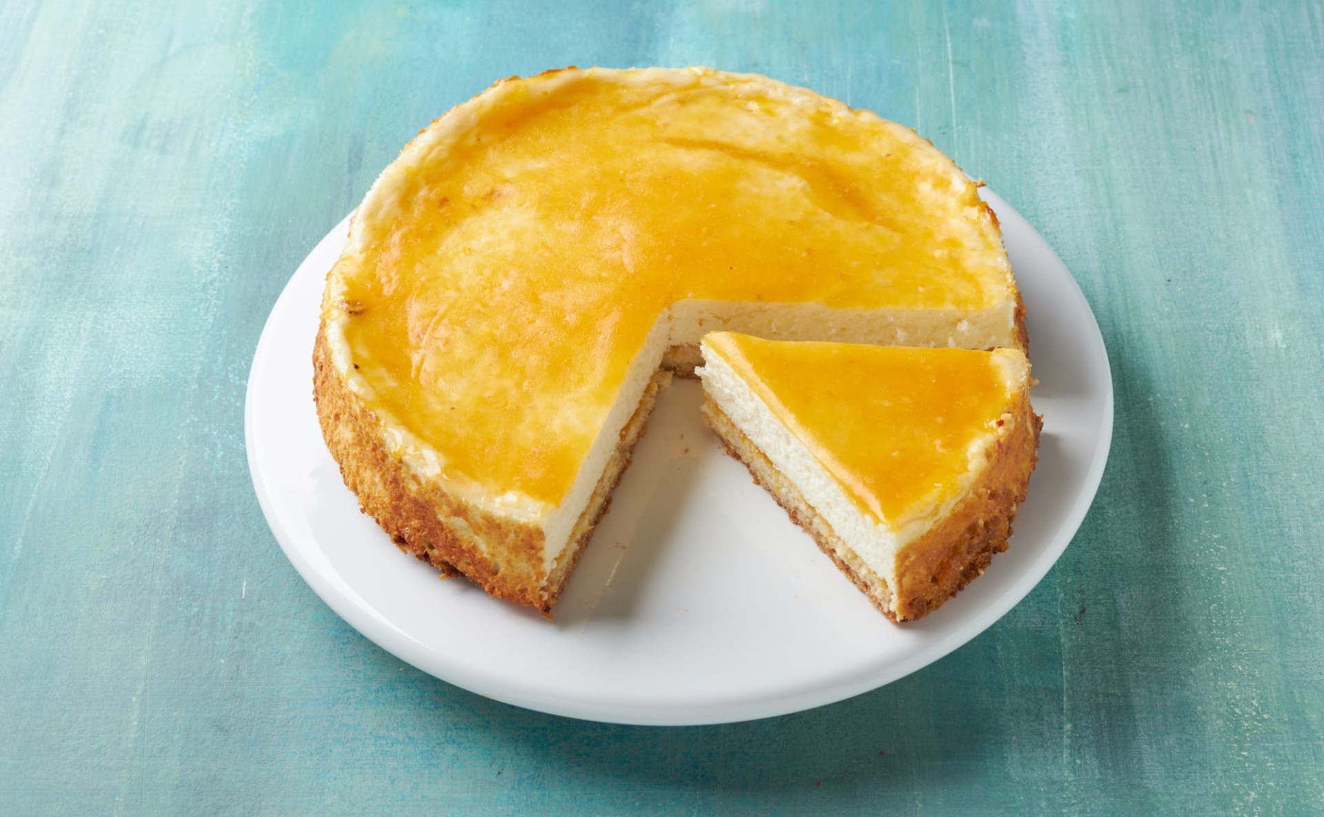 Torten Cheesecake Orangen 015